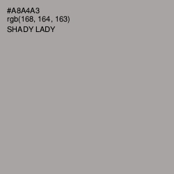 #A8A4A3 - Shady Lady Color Image